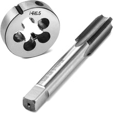 Gewindebohrer M14x1.5mm Set, Schnellstahl Bohrer und Schneideisen