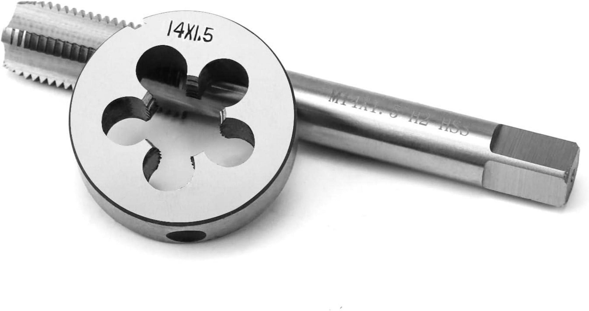 Hochwertiges Gewindebohrer und Schneideisen Set M14x1.5mm