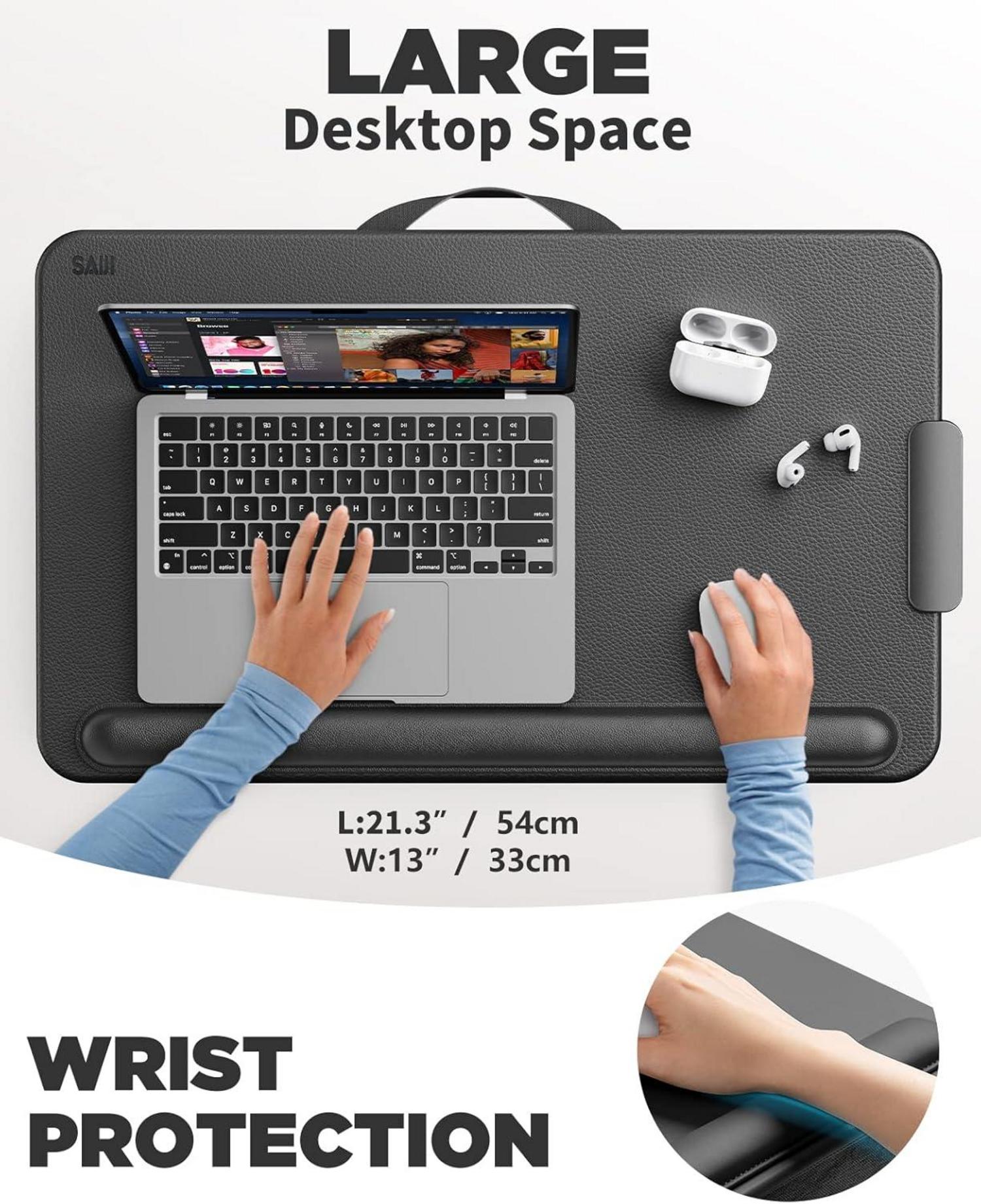 SAIJI Laptopkissen - Verbesserter Laptop Ständer für Bett