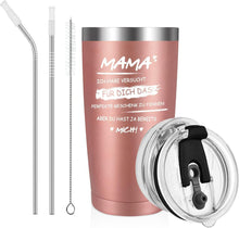 Mama Muttertag Geschenk Lustige Edelstahl Thermobecher 600ml