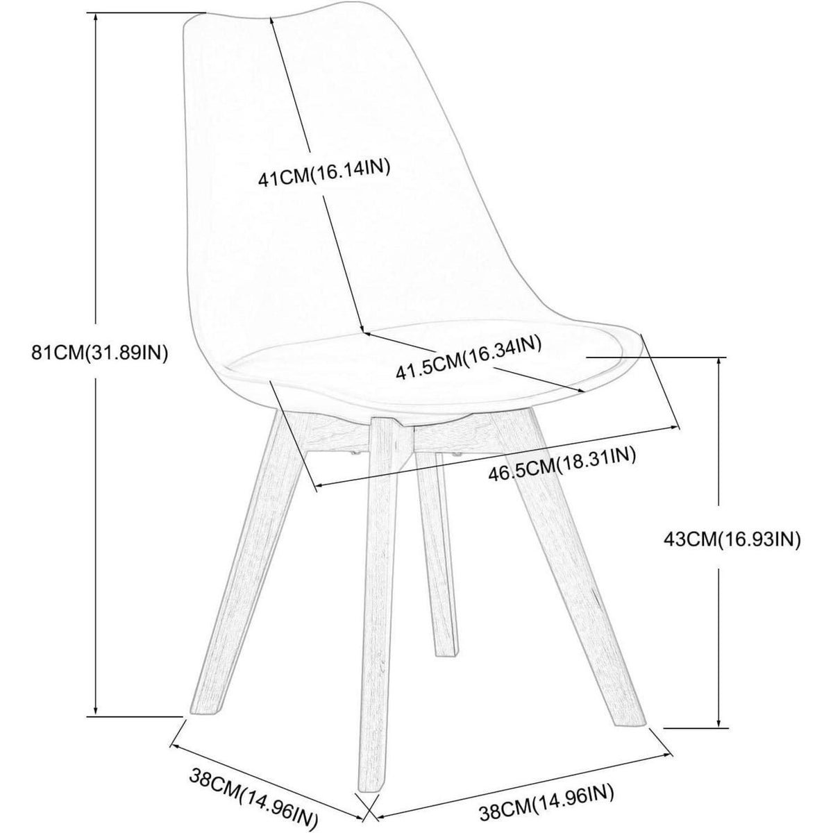 Essgruppe 5-teilig: Runder Tisch weiß & 4 graue Stühle