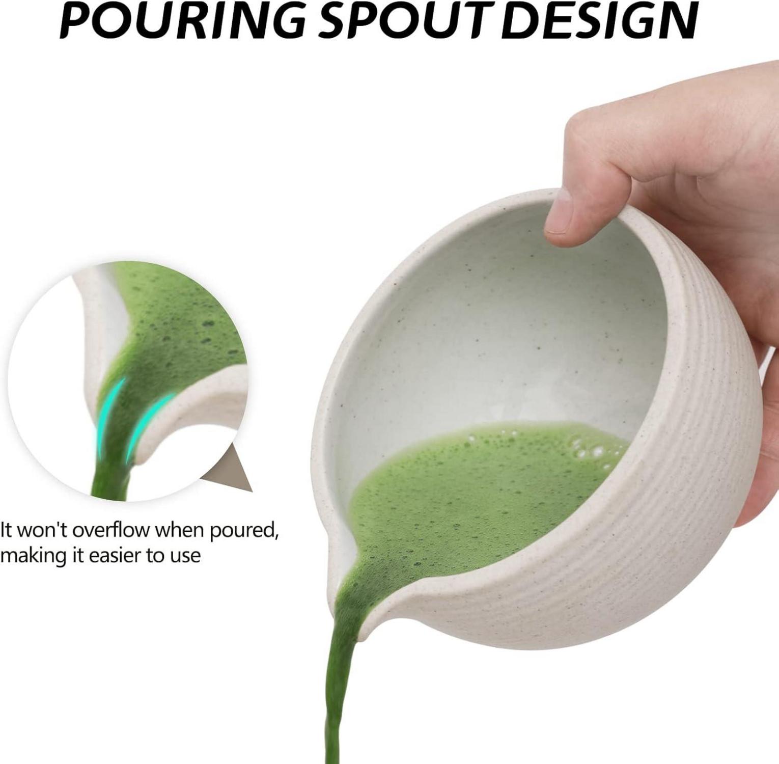 Handgefertigtes Matcha-Tee-Set 10tlg. Schwarz inkl. Zubehör