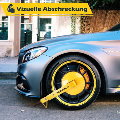 Radkralle zum Schutz von Auto, LKW & Wohnwagen