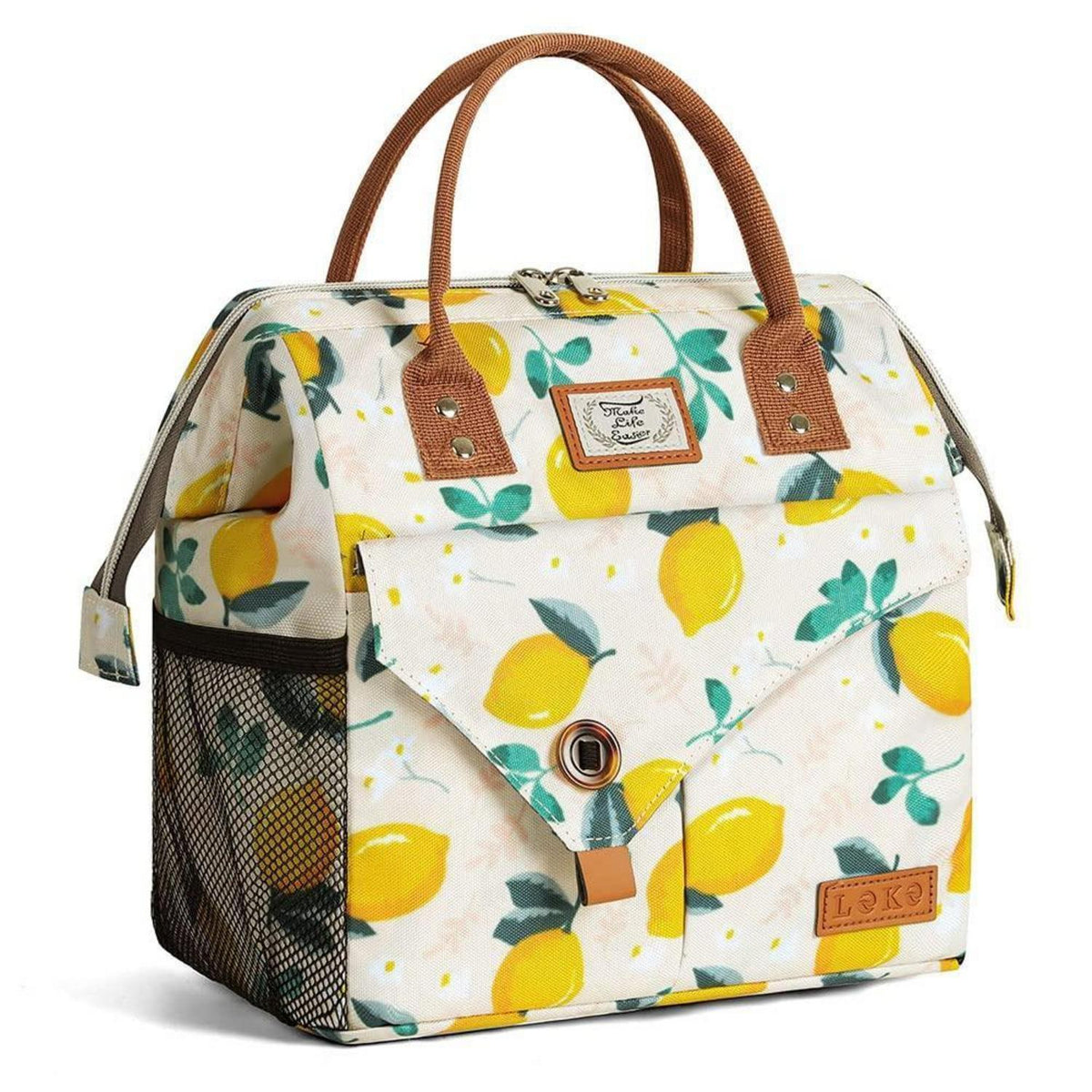 Isolierte Lunchtasche Damen - Zitronengelb, 11L