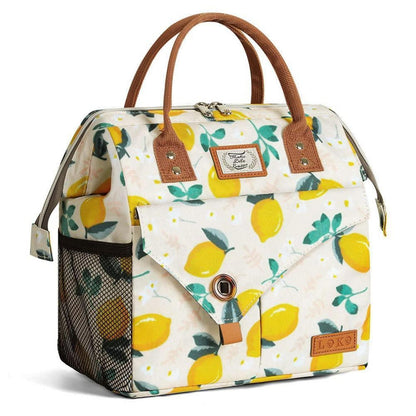 Isolierte Lunchtasche Damen - Zitronengelb, 11L