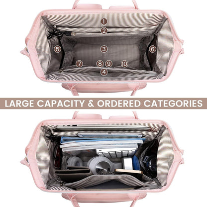 Rucksack Damen Groß 17.3 Zoll Laptop Schulrucksack Mädchen Teenager