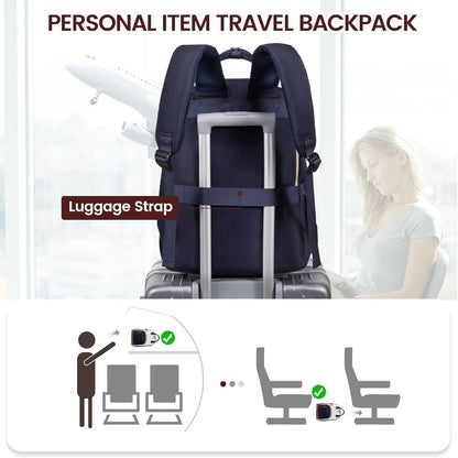 LOVEVOOK Damen Laptop Rucksack 15.6 Zoll Wasserdicht