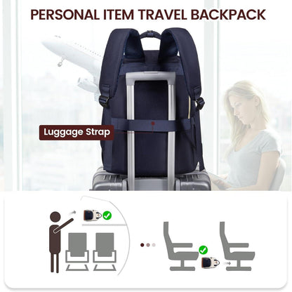 LOVEVOOK Rucksack Damen 15.6 Zoll Wasserdicht Schulrucksack Teenager Anti-Diebstahl