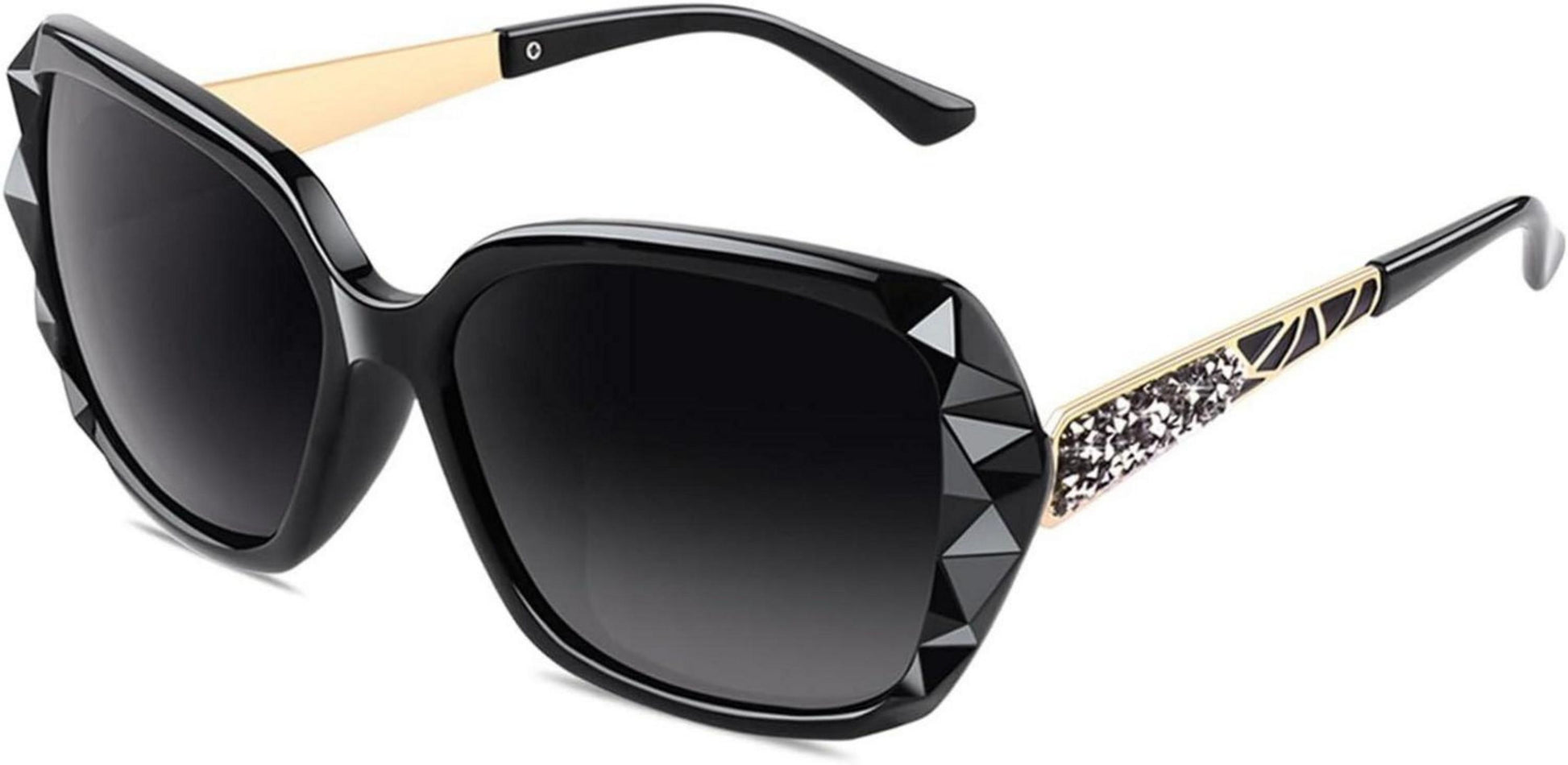 Oversized Polarisierte Sonnenbrille UV400 Damen Elegant Classic