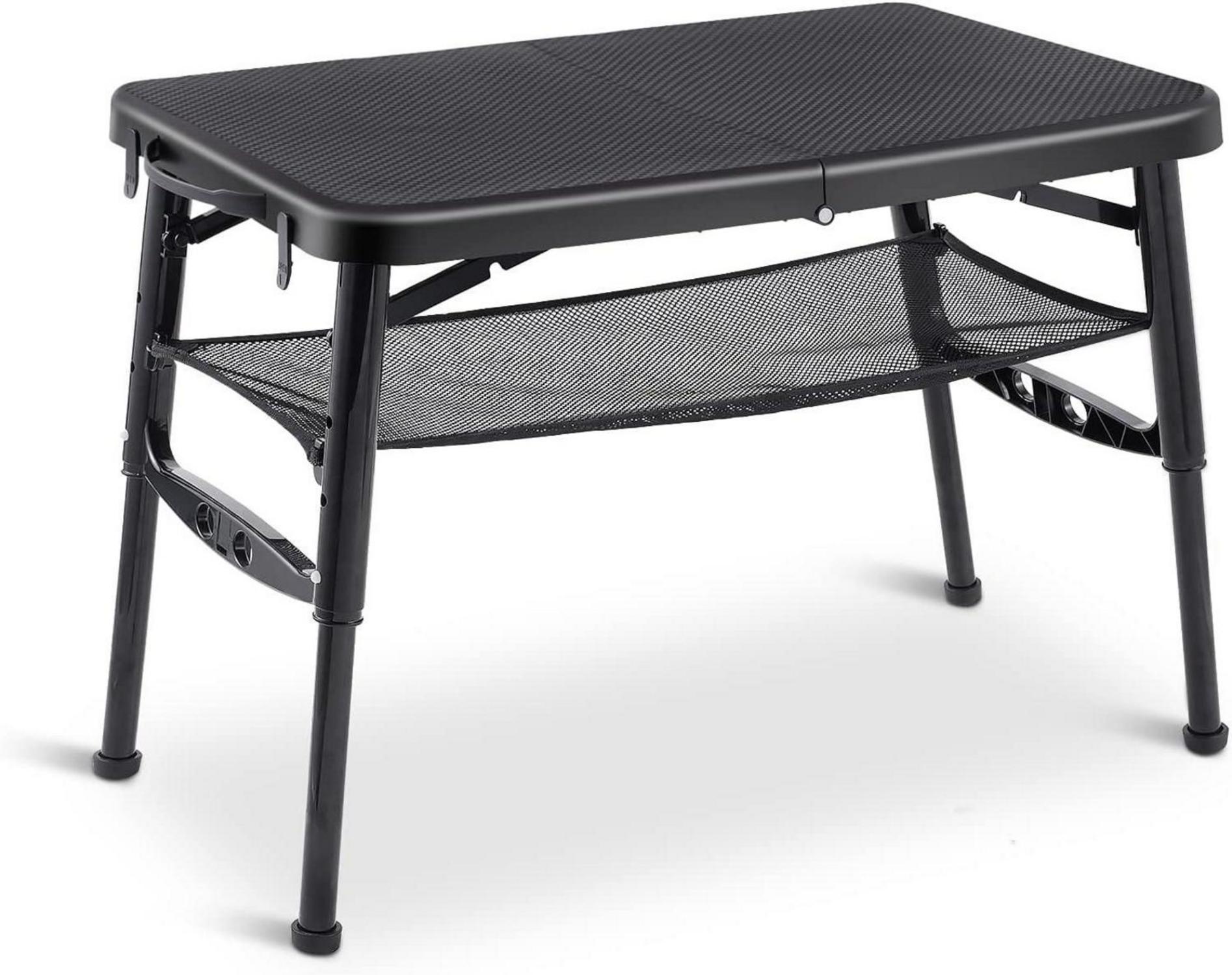 Kompakter Höhenverstellbarer Campingtisch Outdoor Strandtisch