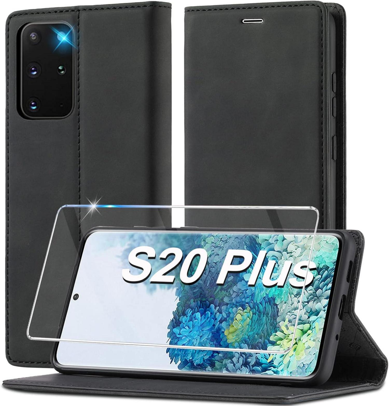 Handyhülle Samsung Galaxy S20 Plus Schutzhülle Leder Flip Wallet