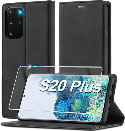 Handyhülle Samsung Galaxy S20 Plus Schutzhülle Leder Flip Wallet