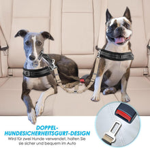SlowTon Anschnallgurt Hund Auto 2in1 elastischer