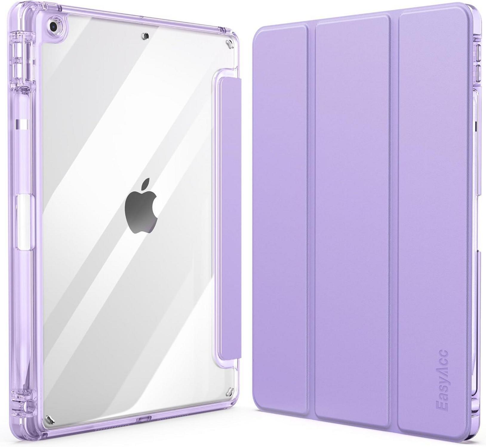 Schutzhülle iPad 10.2 Zoll Stoßfest mit Stifthalter Violett