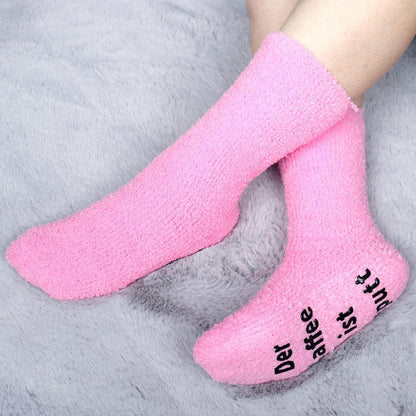 Geschenk Frauen Schokoladen Socken Einheitsgröße Stopper-Rutschsocken