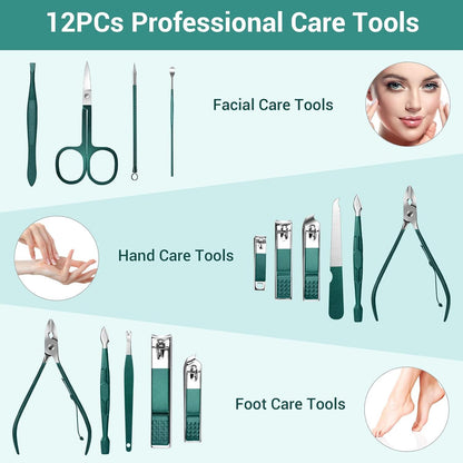 Maniküre Set Nagelknipser Pediküre Nagelpflegeset Profi