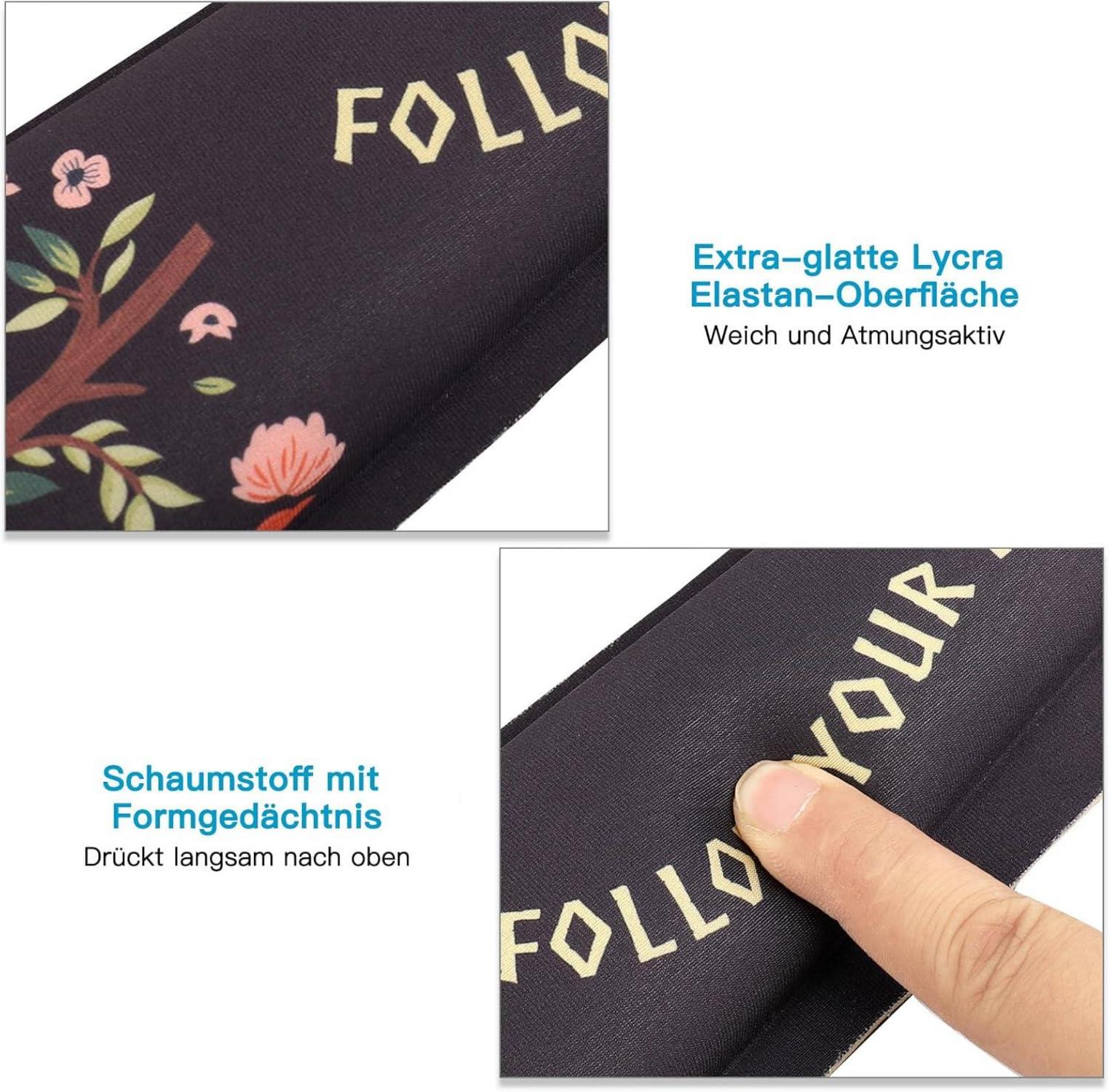 Ergonomisches Gelkissen Mauspad Tastatur Handauflage Set