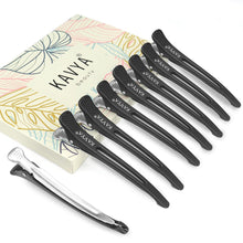 Haarclips Set Rutschfest Silikonband 10 Stück Friseur Zubehör