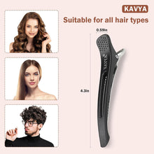 Kavya Haarclips Set Rutschfeste Haarklammern Silikonband
