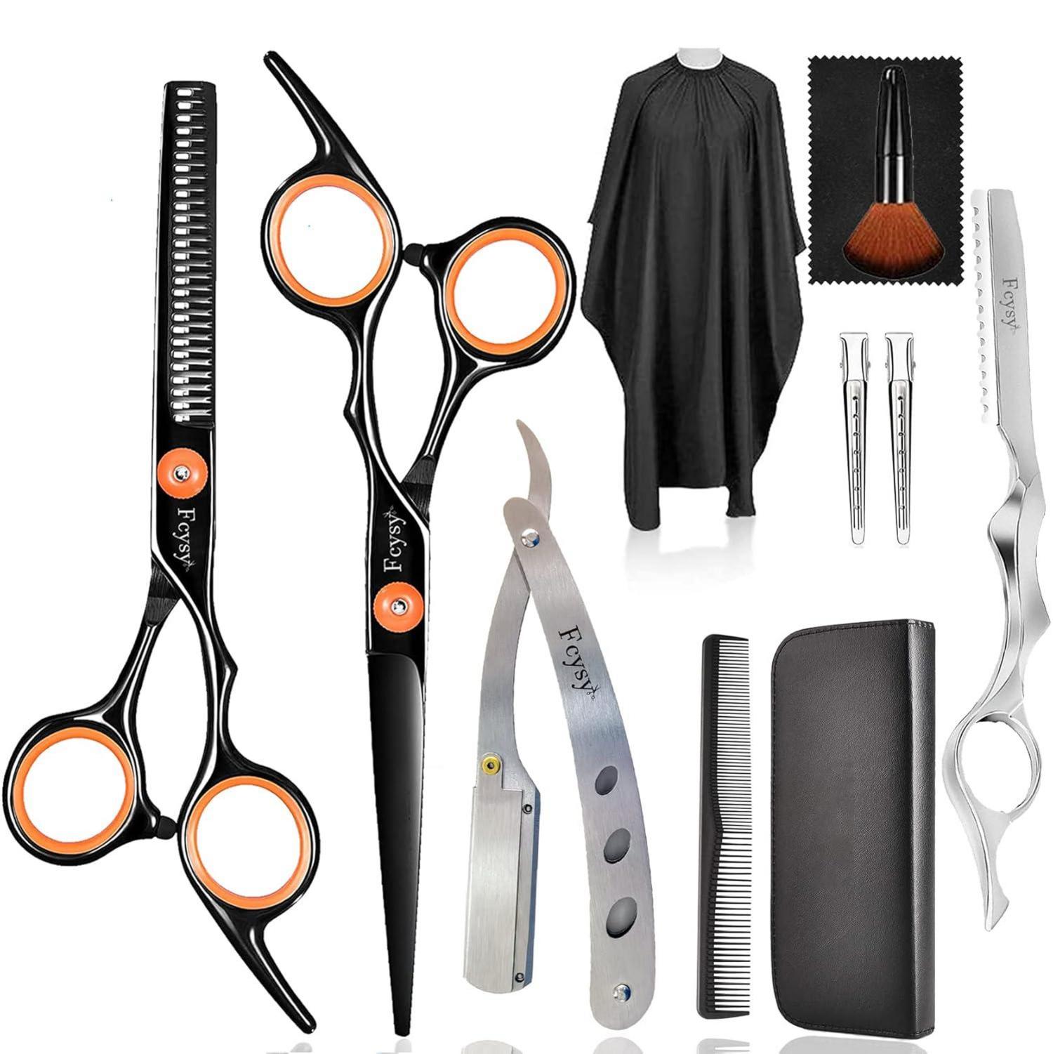 Haarschneide-Set Effilierschere Friseurequipment Kit 11-teilig