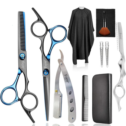 Professionelles Friseurscheren-Set mit Zubehör
