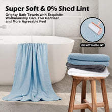 Badetuch-Set Mikrofaser 4er-Pack 68x137cm Blau sport fitness