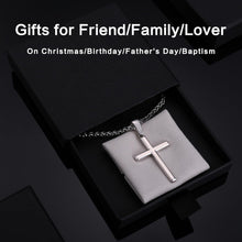 Adramata 925 Silber Kreuz Kette Herren Damen Halskette
