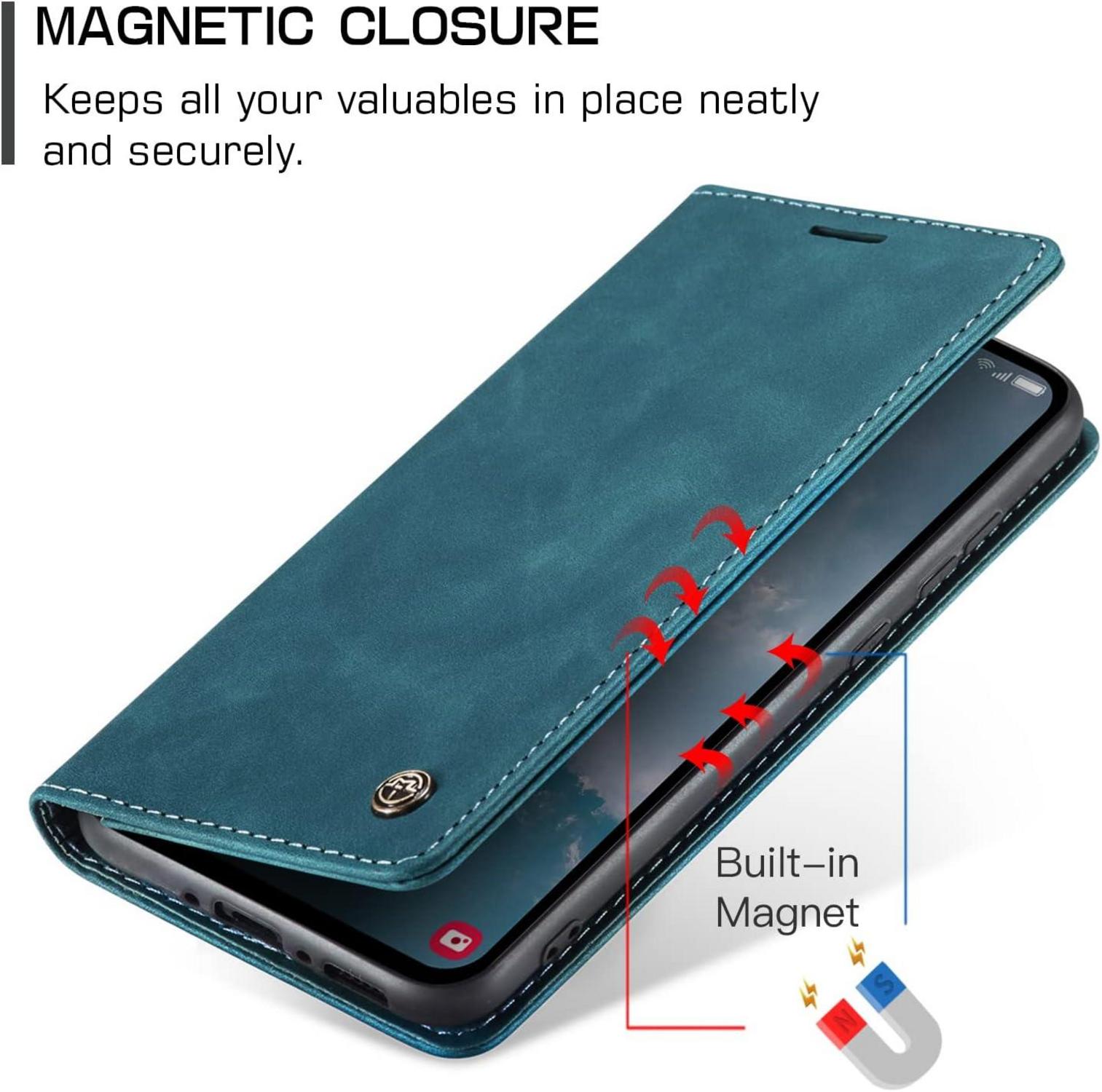 Samsung Galaxy A54 5G Handyhülle Leder Klappbar Magnet