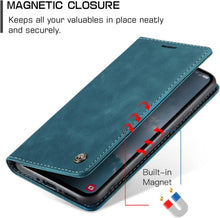 Samsung Galaxy A54 5G Handyhülle Leder Klappbar Magnet