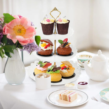 3-stöckiger Cupcake-Ständer für Hochzeiten und Partys