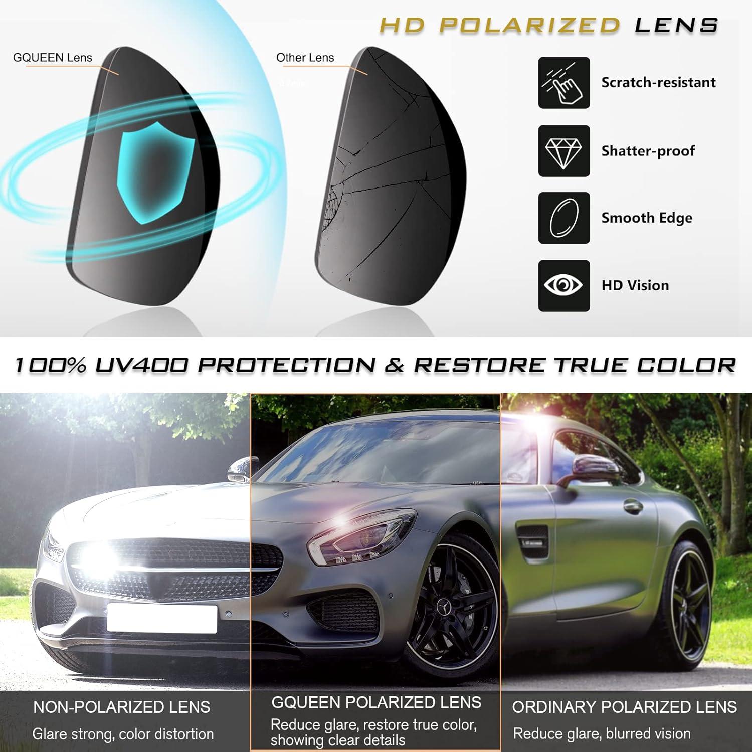 Polarisierte Piloten Sonnenbrille UV400 Herren Damen - Pilotenbrille