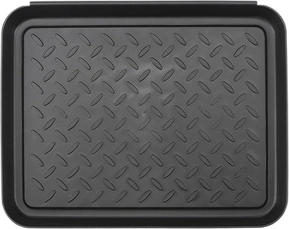 Schuhabtropfschale Set Schuhablage Schwarz 35x27.5x3cm 6 Stück