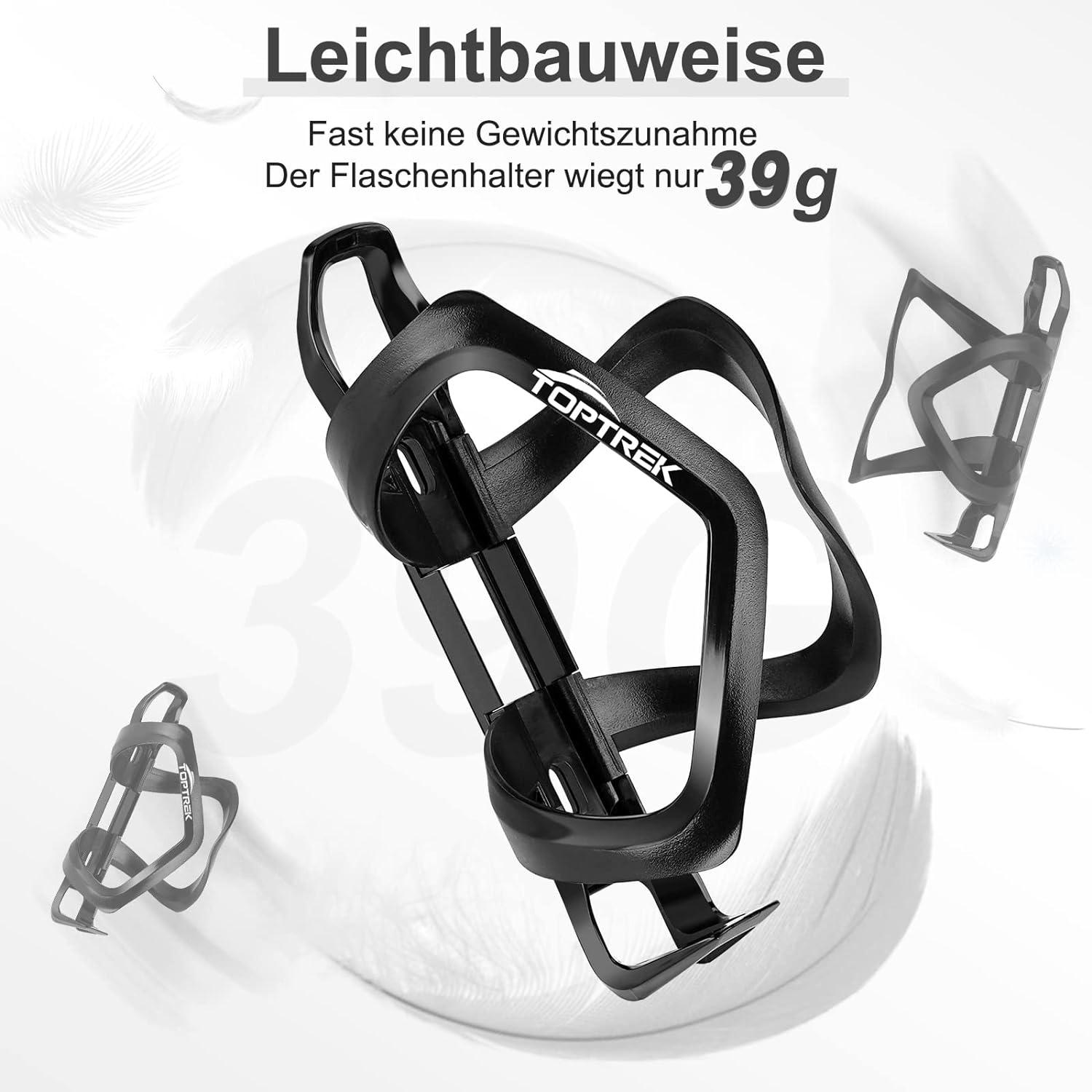 Fahrradflaschenhalter Zwei-Wege-Öffnung Befestigungsschrauben