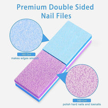 Nagelpuffer 50 Stück 100/180 Nägel Schleifblöcke