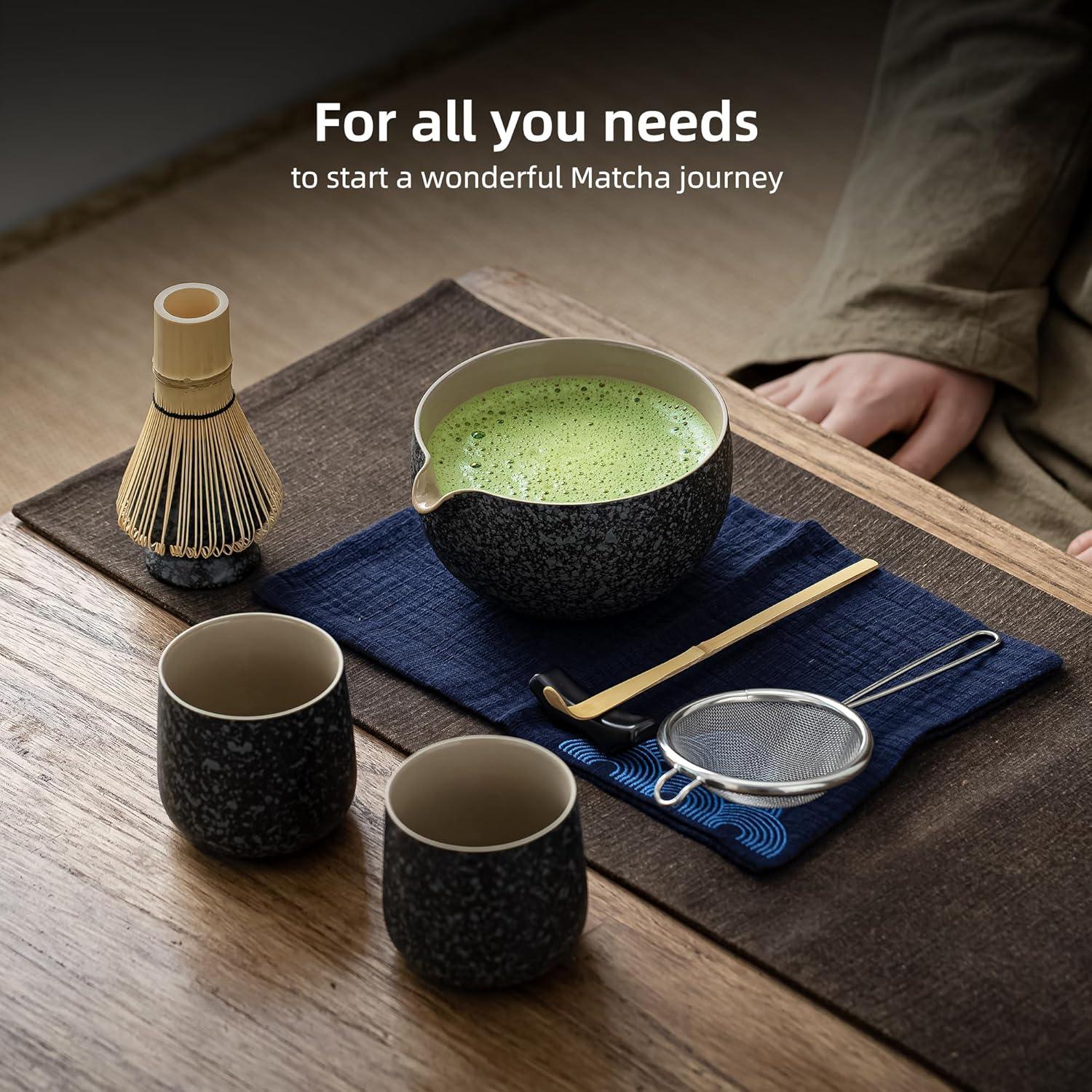 TEANAGOO Keramik Matcha Set