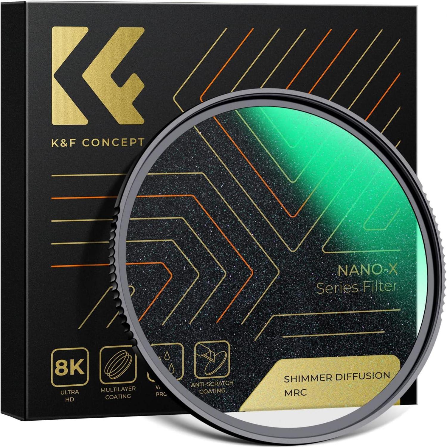 67mm Nano-X Serie Shimmer Diffusion 1 Filter Optisches Glas 28-fach