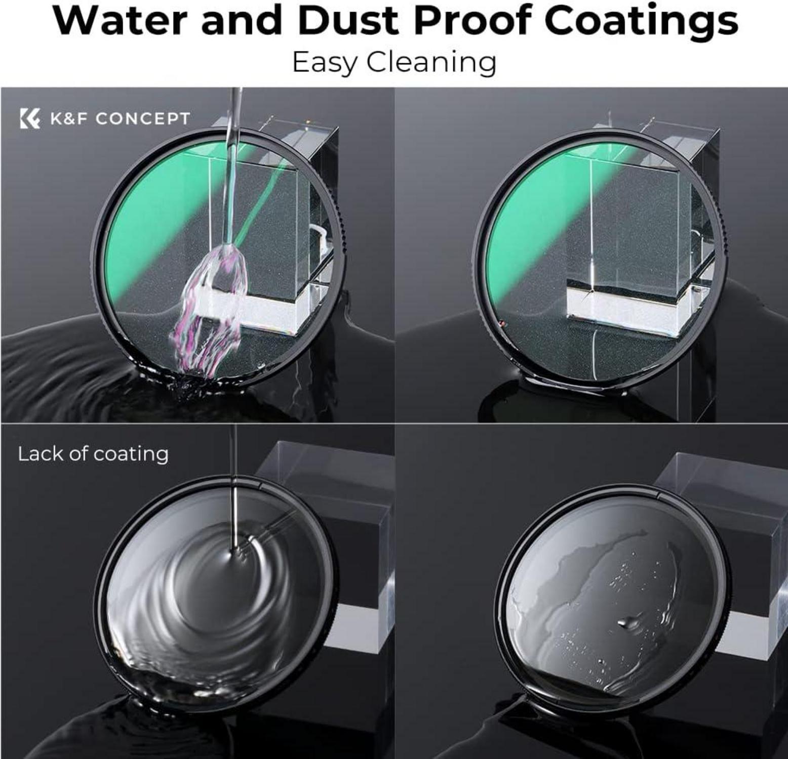 67mm K&F Concept Nano-X Diffusion Filter Optisches Glas 28-fache