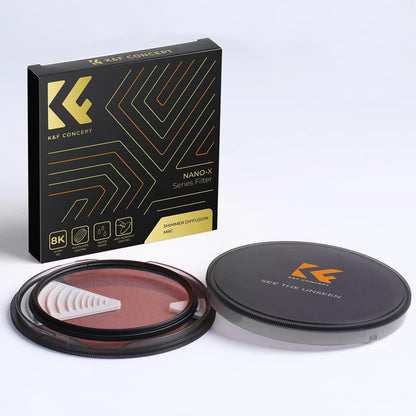 K&F Concept Nano-X Diffusion Filter 67mm Optisches Glas 28-fach beschichtet