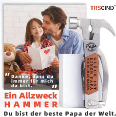 Vatertagsgeschenk Multitool Hammer 14 in 1 - Geschenkideen