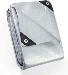 Abdeckplane Wasserdicht 3x3m Grau 160g/m² GUARD SHIELD Schutzplane