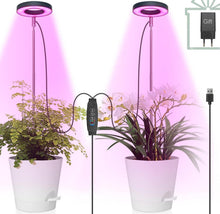 Pflanzenlampe LED, Pflanzenlicht Vollspektrum mit Zeitschaltuhr