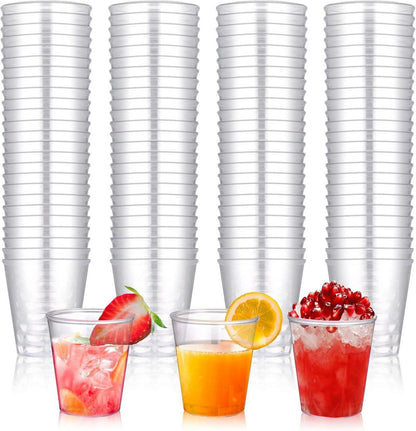 Plastik Schnapsgläser 5cl - 100 Stück Shotgläser PS-Material