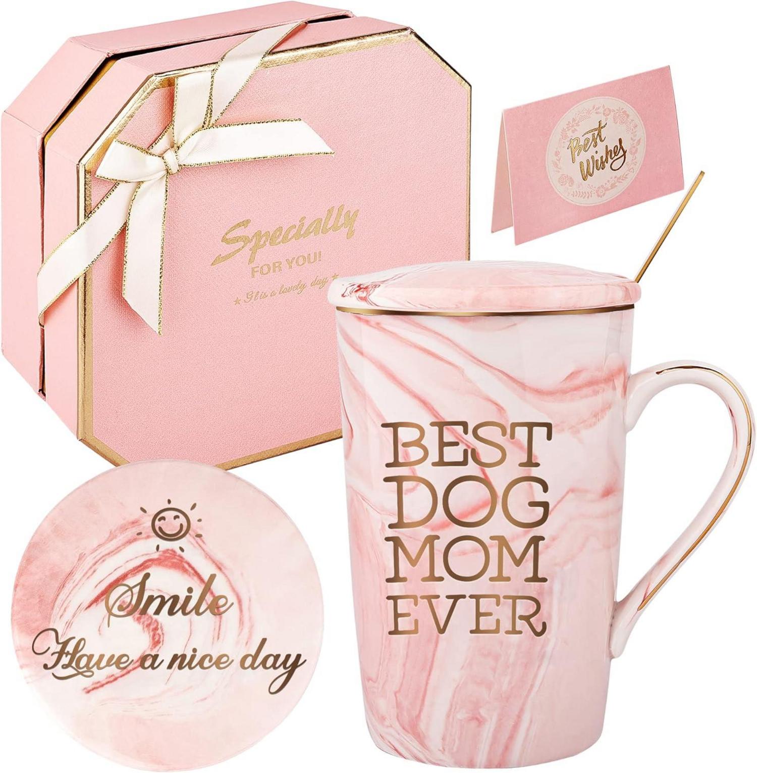Hundemutter-Tassen-Set für hundeliebende Mütter 420ML mit Geschenk-Set