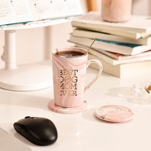 Beste Hundemutter-Tasse mit Geschenk-Set 420ML (rosa-beste