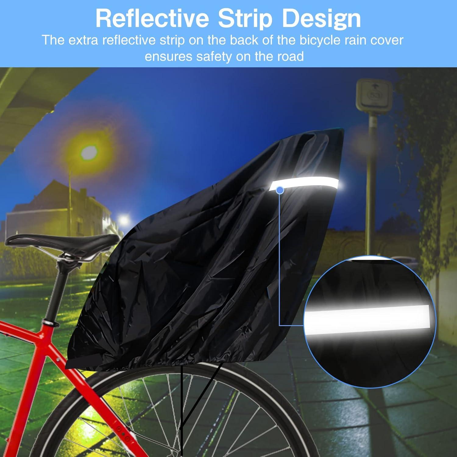 Regenschutz Kinder Fahrradkindersitz Wasserdicht & Reflektierend