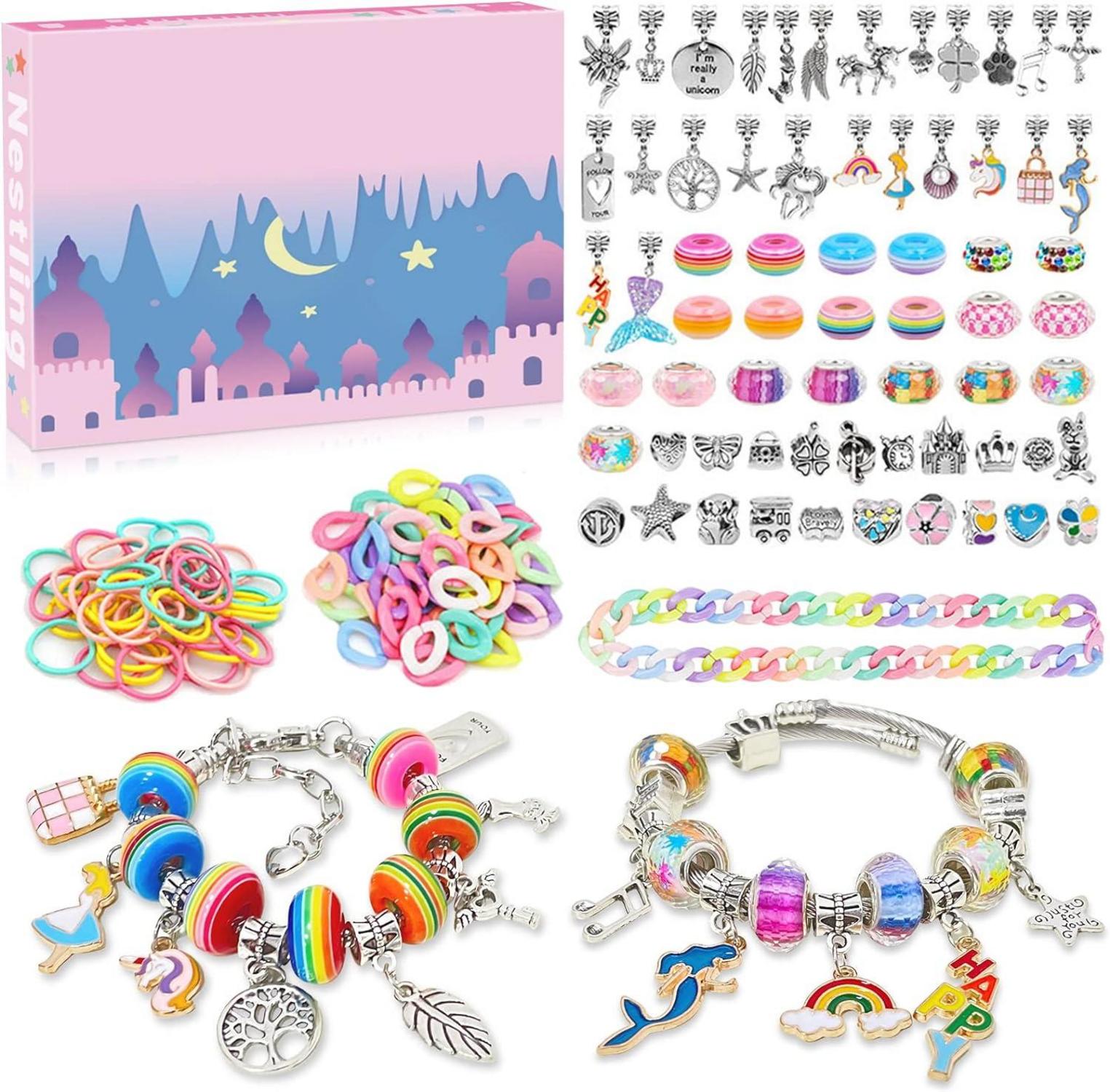 DIY Armband Bastelset für Mädchen 5-12 Jahre - Geschenkidee