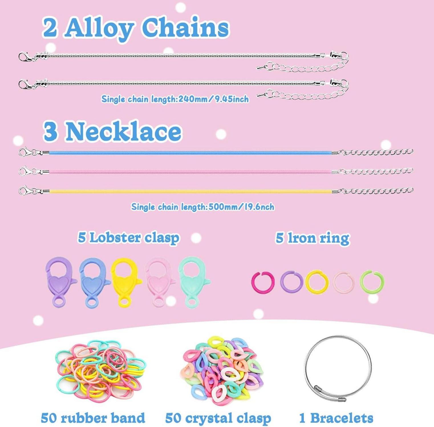 DIY Armband Bastelset für Mädchen 5-12 Jahre - Geschenkidee