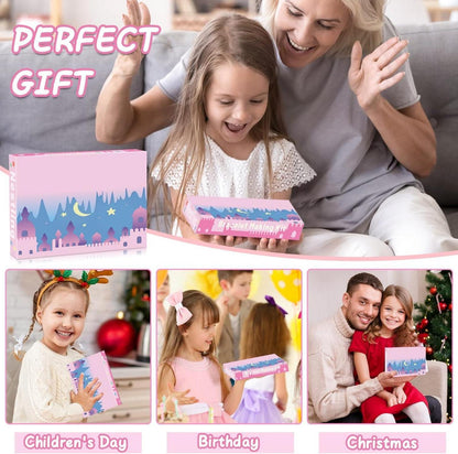 DIY Armbänder Bastelset Mädchen 5-12 Jahre, Geschenk Kinder