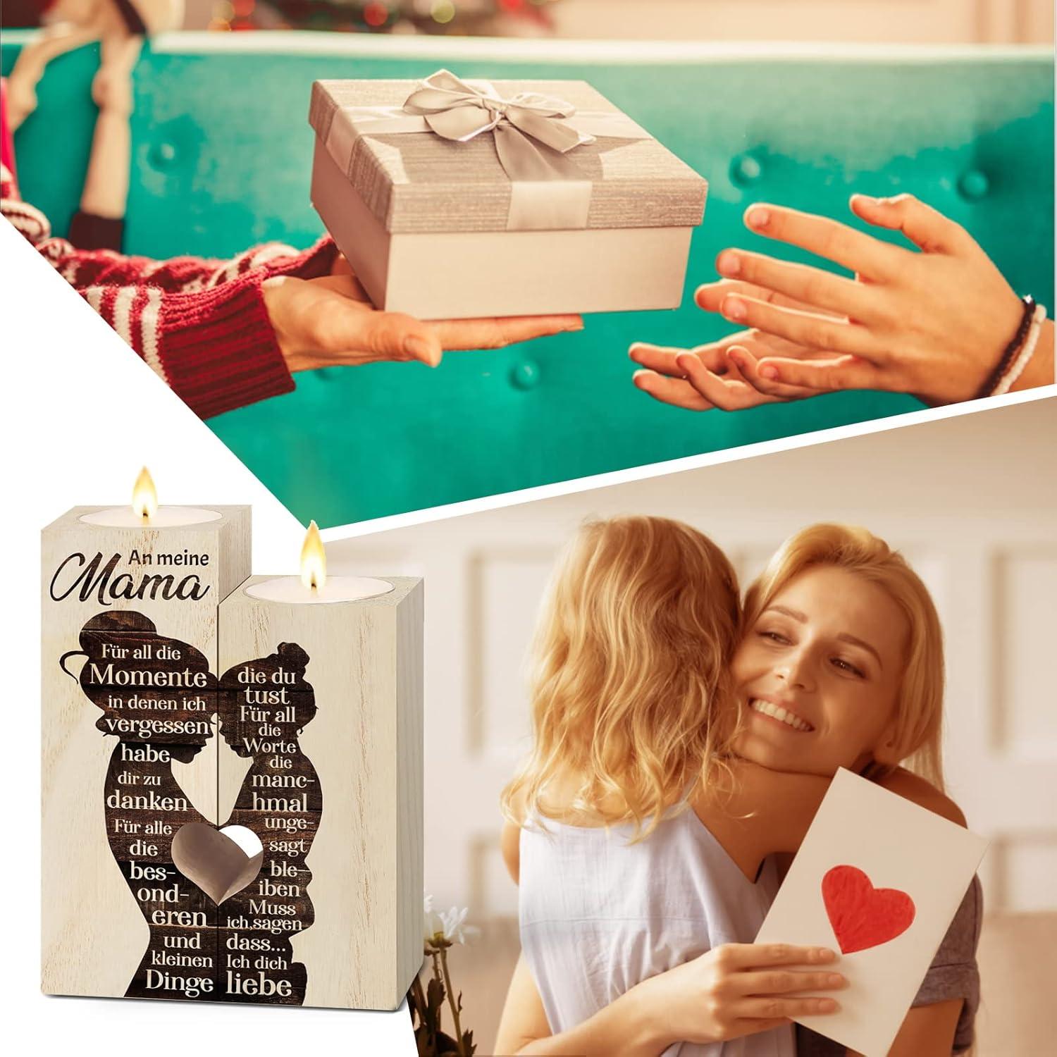 Mutter Tochter Geschenk Kerzenständer Geburtstagsgeschenk Mama von