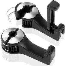 URAQT Auto Kopfstützen Haken mit Handyhalterung 360° drehbar